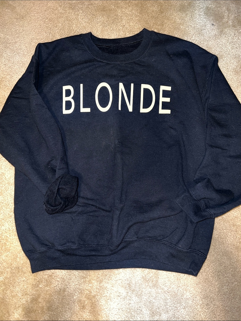 BLONDE sweatshirt